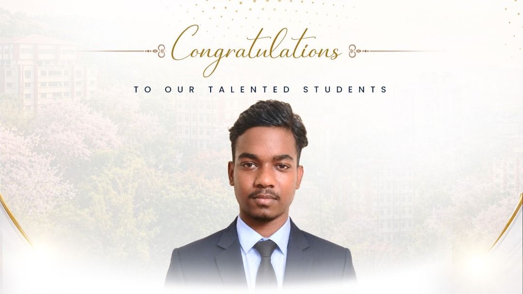 Suraj Chandra Shil Secures Placement at ...