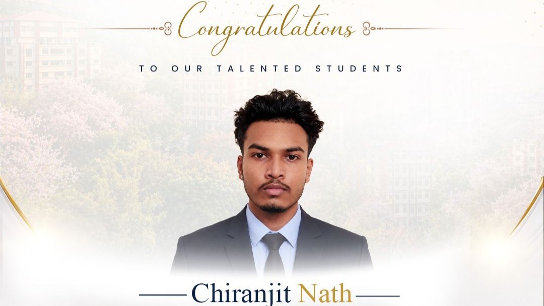 Chiranjit Nath Secures Placement at Avia...