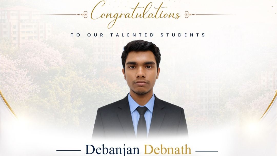 Debanjan Debnath Achieves Placement at Maventic So...