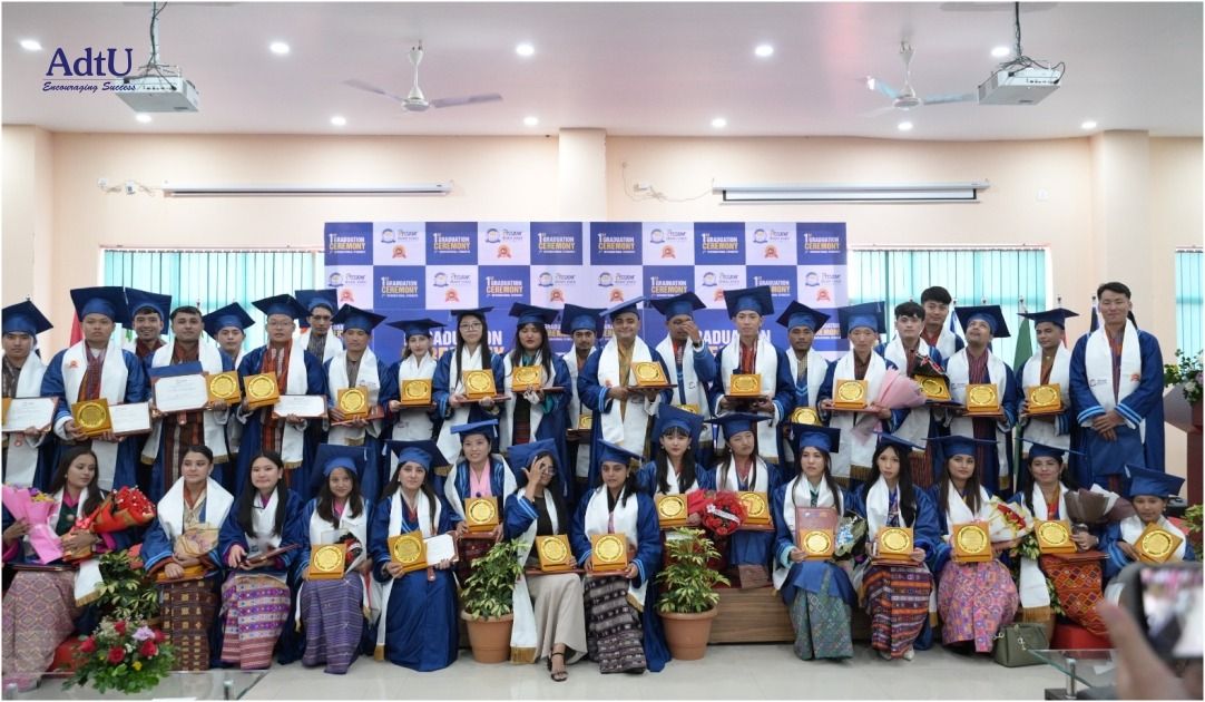 AdtU Hosts First Ever Graduation Ceremony for Inte...