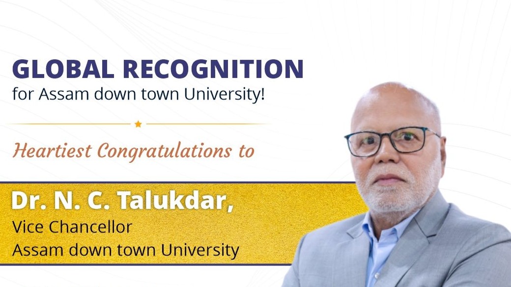 Dr. N. C. Talukdar Earns International Honor with ...