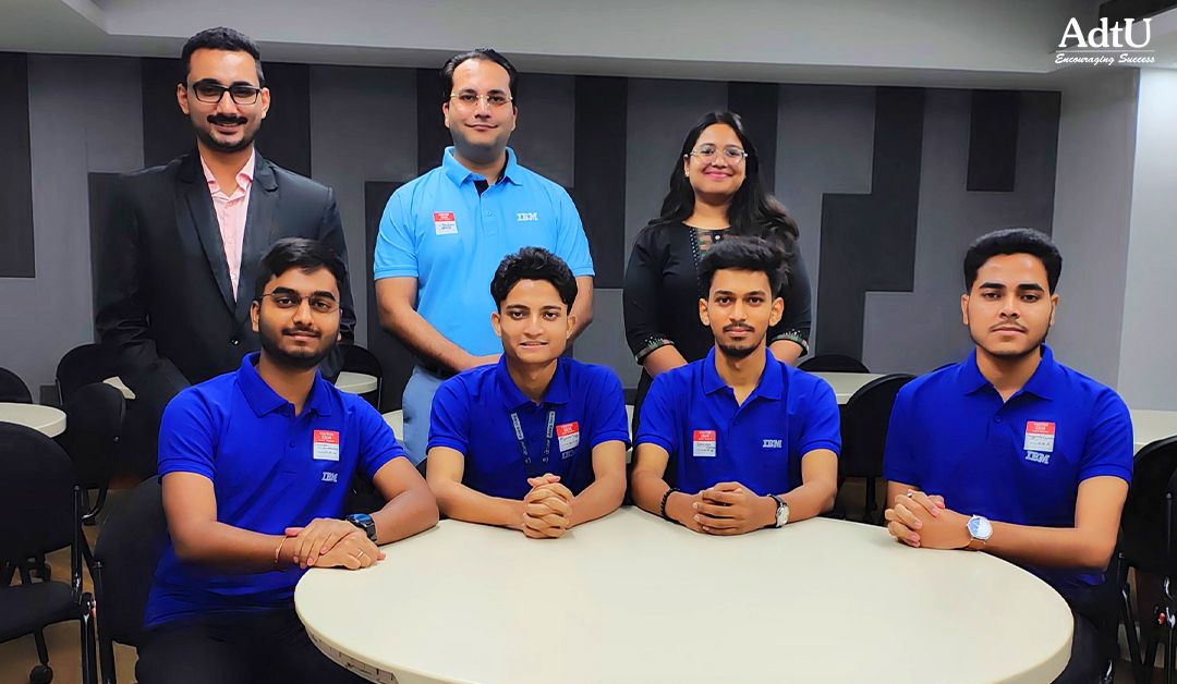 Four B.Tech CSE (IBM) Students Shine at IBM Immers...