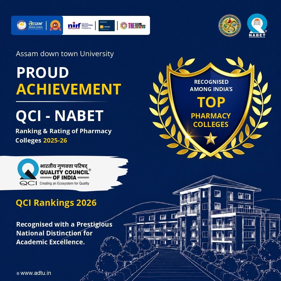 AdtU Earns Prestigious QCI–NABET Pharmacy Rankin...