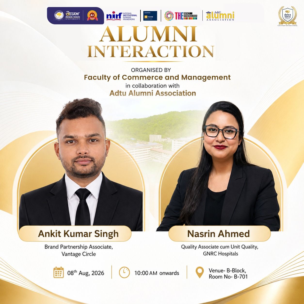 Alumni Interaction Session to Offer Industry Insig...