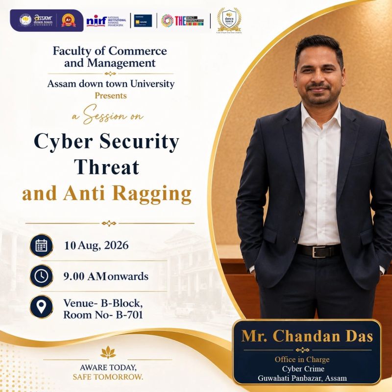 Session on Cyber Security Threats and Anti-Ragging...