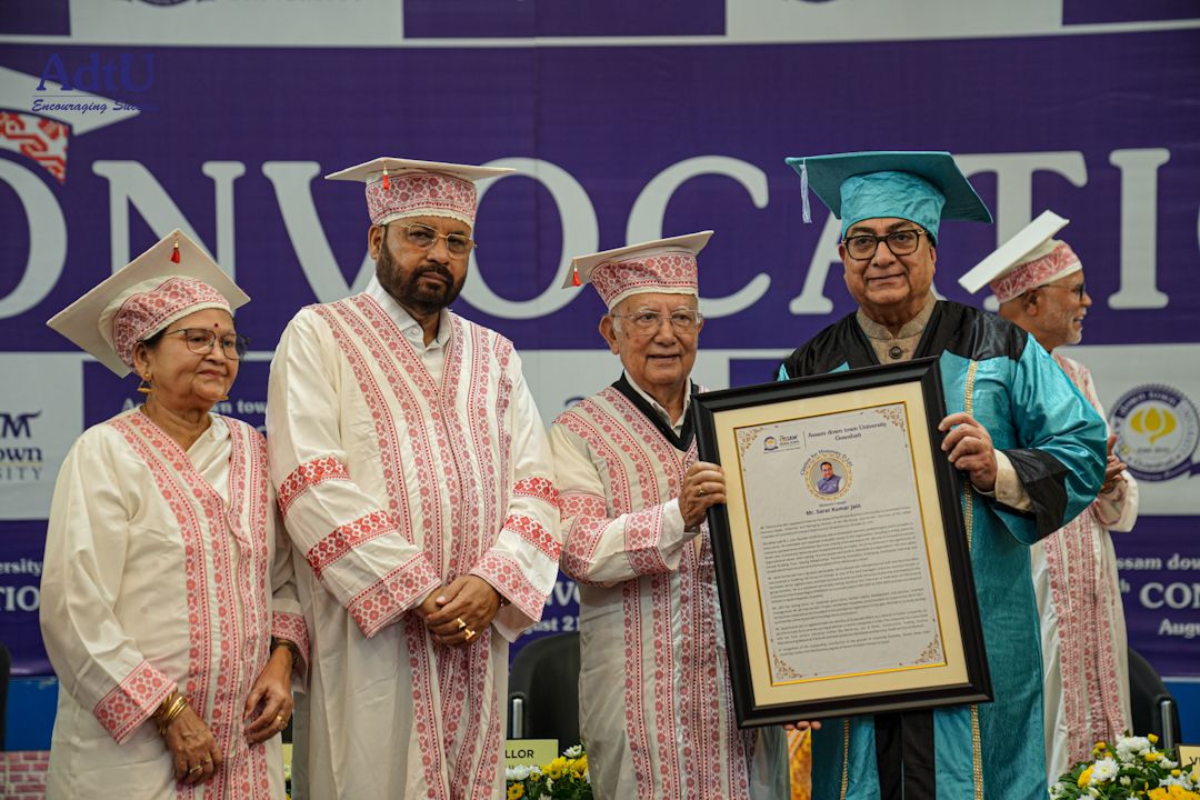 Shri Sarat Kumar Jain Conferred D.Litt. Honoris Ca...