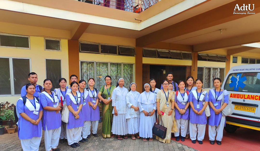 M.Sc. Nursing Students Visit Sacred Heart Palliati...