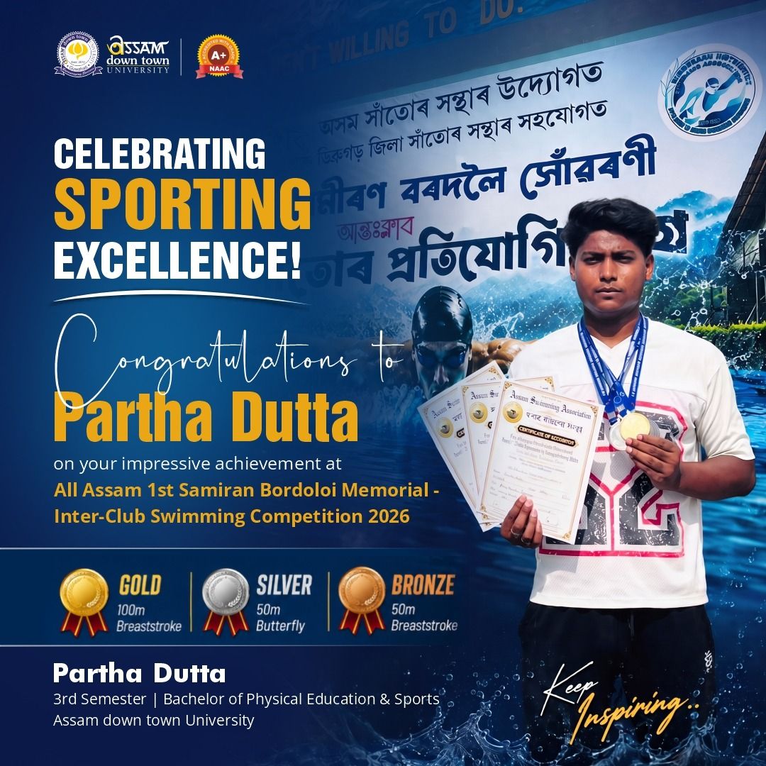 Partha Dutta Secures Gold, Silver and Bronze at Al...