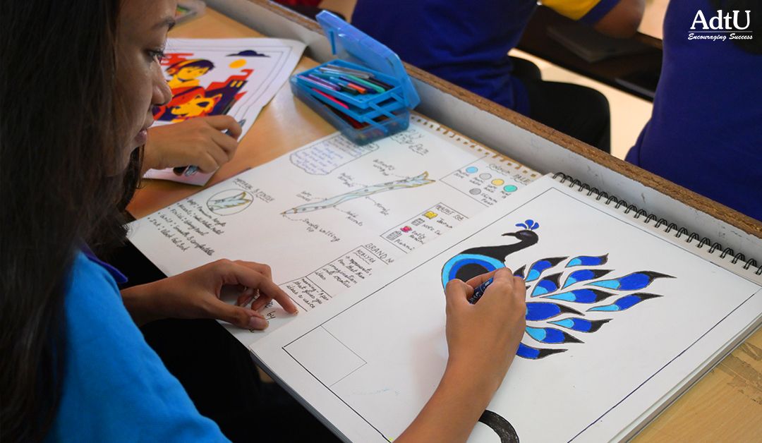 B.Des. Foundation Batch Explores Colour Theory Thr...