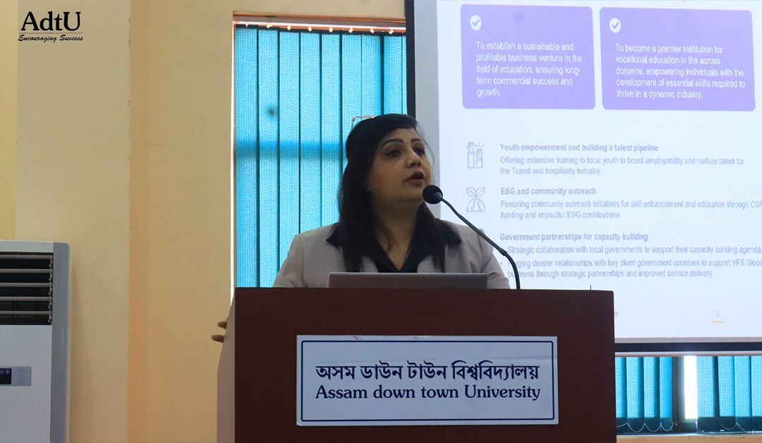 VFS Global Academy Session Equips 120 BBA and MTTM...