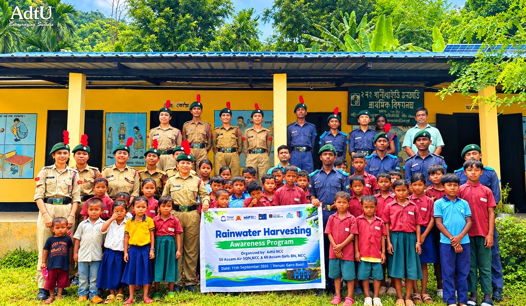 NCC Units Conduct Rainwater Harvesting Outreach Pr...