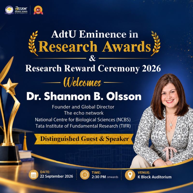 AdtU Eminence in Research Awards & Research Reward...