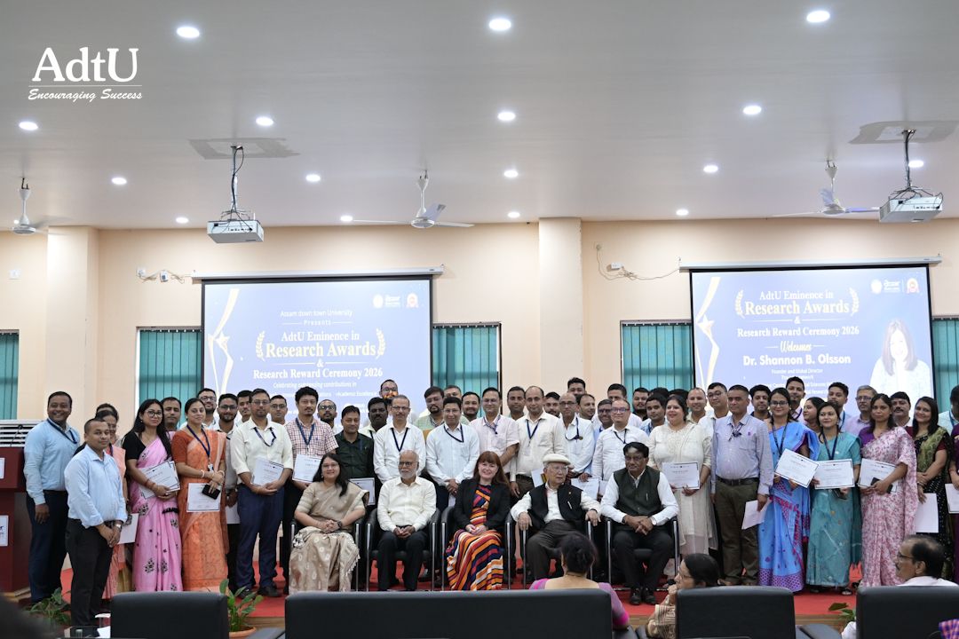 AdtU Celebrates Research Excellence with Rs 67.48 ...