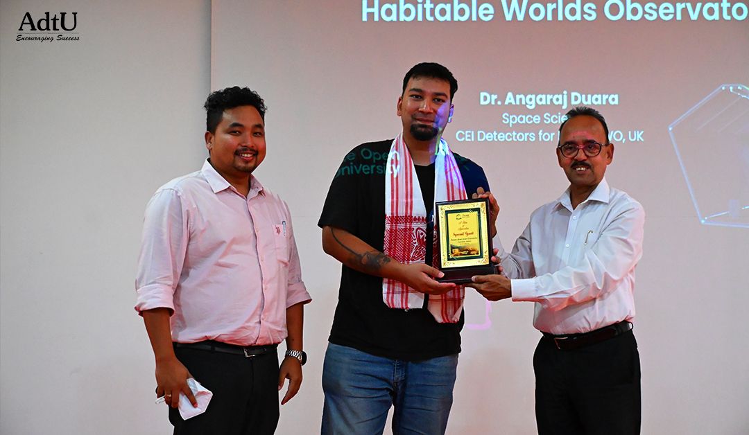 Space Scientist Dr. Angaraj Duara Engages Students...