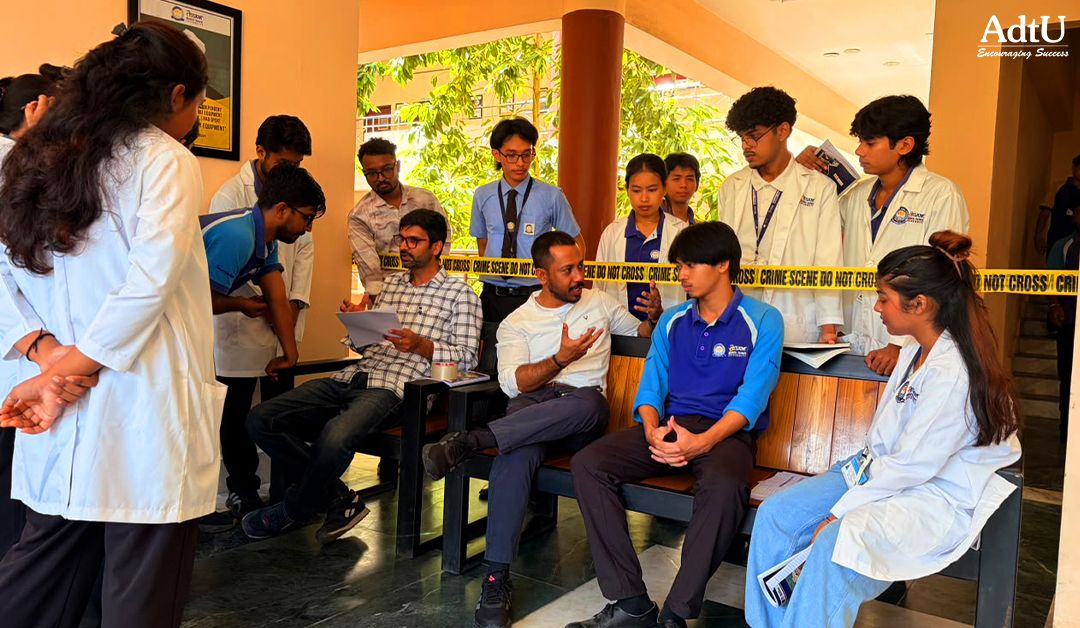 Forensic Science Students Gain Hands-On Experience...