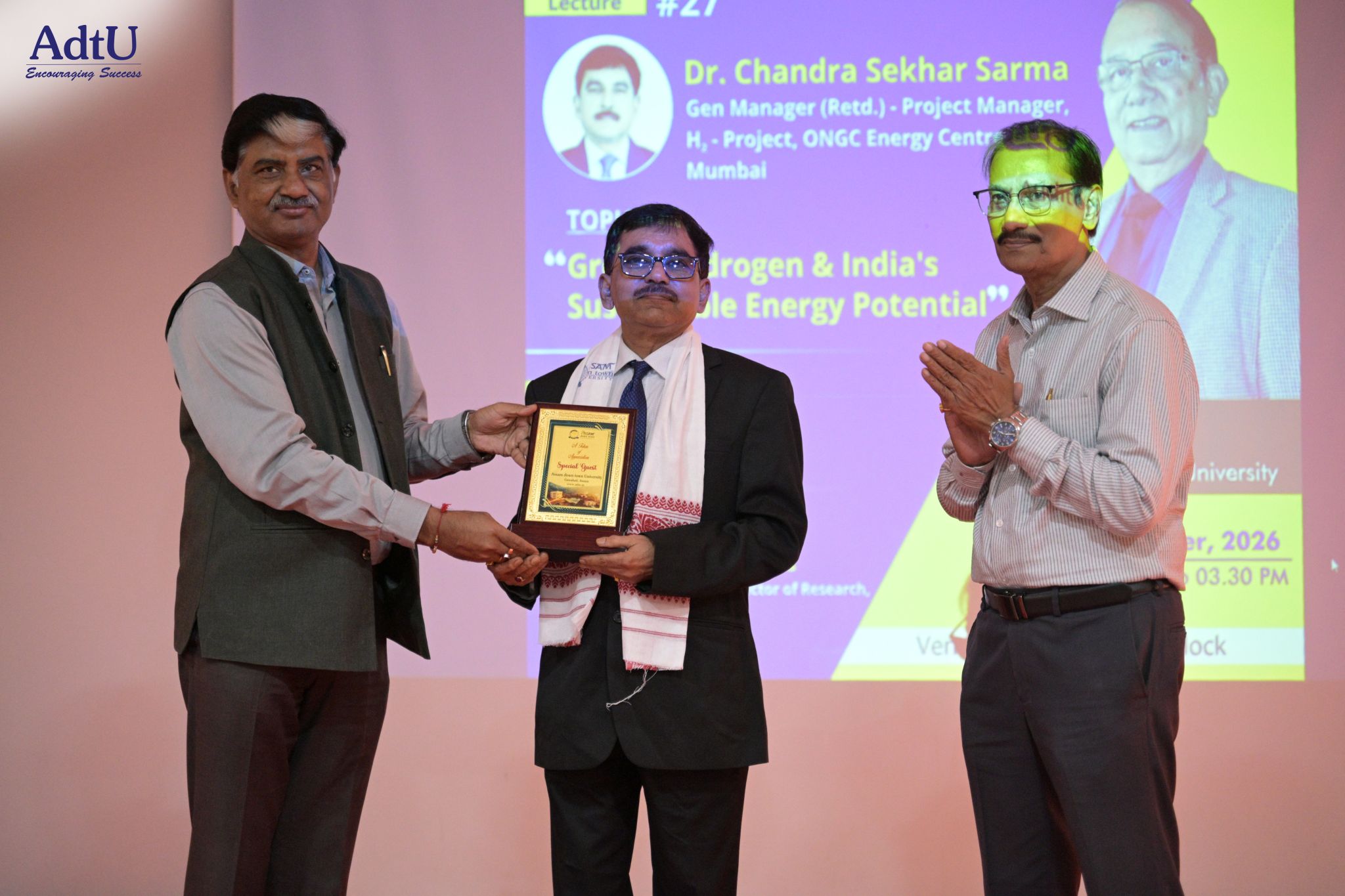 27th Chancellor’s Lecture Series Highlights Gree...