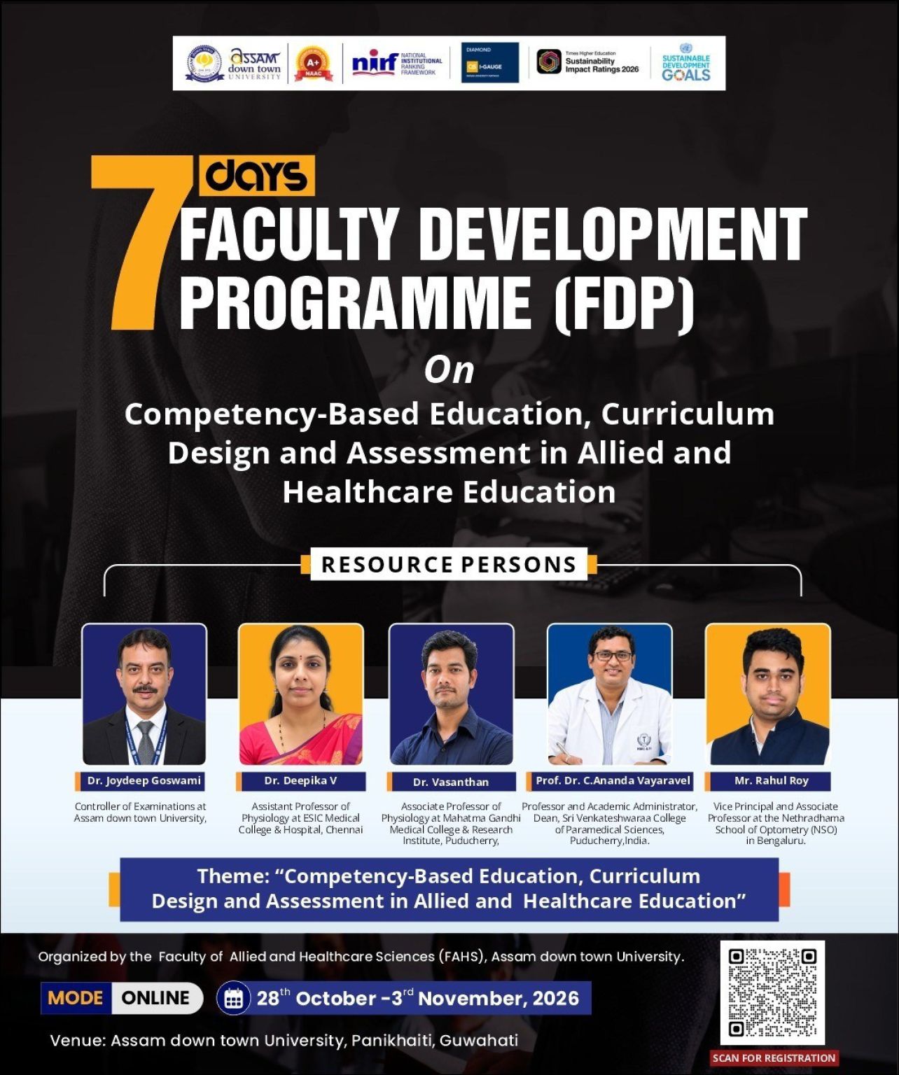 7-Day Online Faculty Development Programme on Comp...